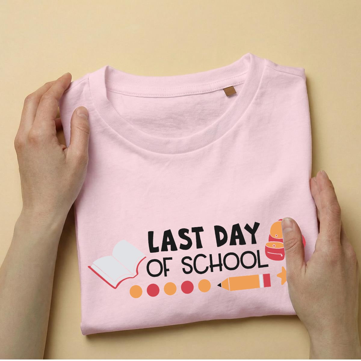 T-shirt enfant « Dernier jour d’école »