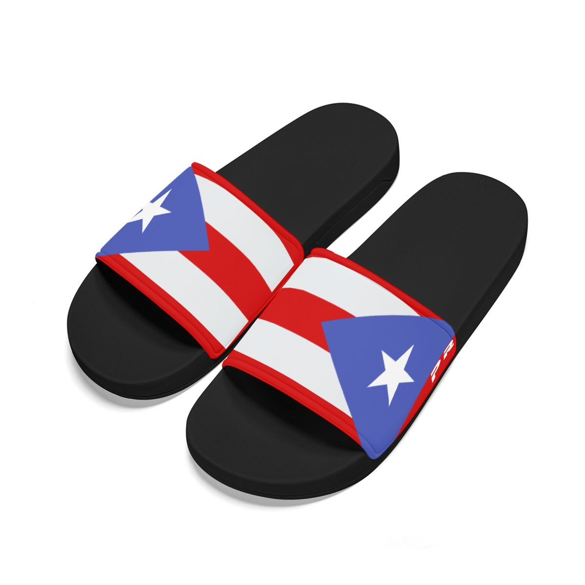 Sandalias Hombre Puerto Rico Antideslizantes Diseño Bandera Puertorriqueña
