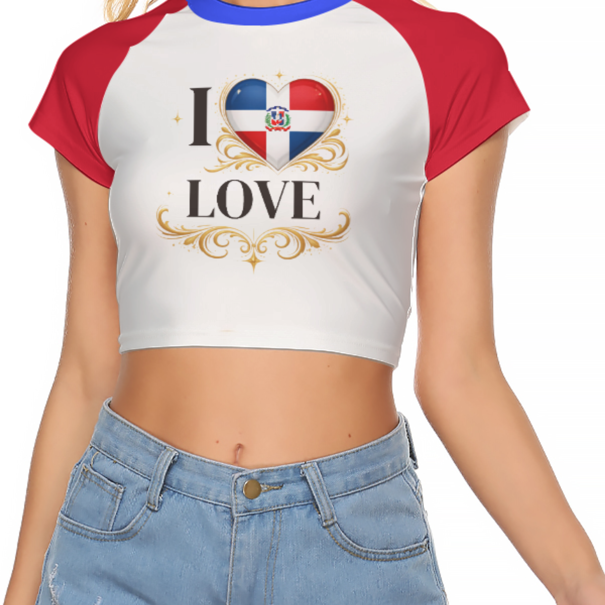 Crop Top República Dominicana I Love RD