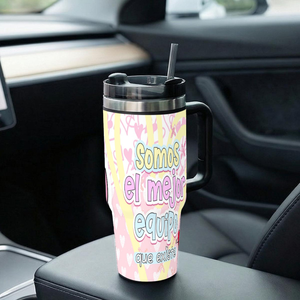 Tumbler-Taza Somos el Mejor Equipo – Colección San Valentin