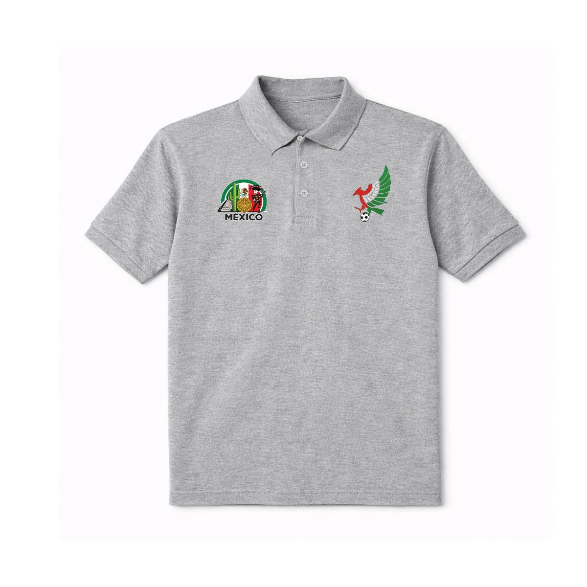Polo México Patriótico Gildan 8800 DryBlend®