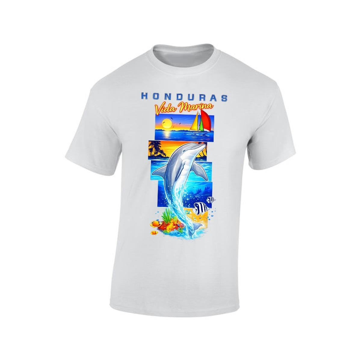 Honduras Vida Marina Playa – Edición Unisex Multiestilo