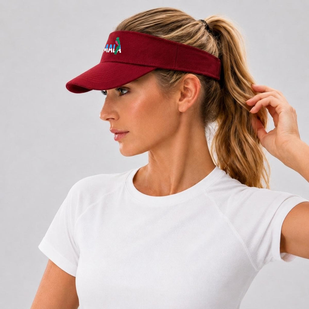 Visera Deportiva de Guatemala Bordada Premium Estilo Ajustable para Sol