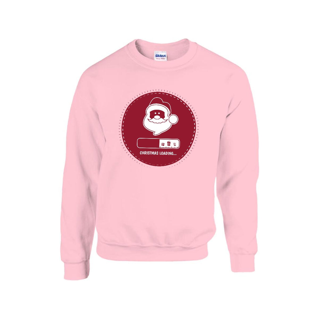 Sudadera Cuello Redondo 'Christmas Loading' Santa Claus