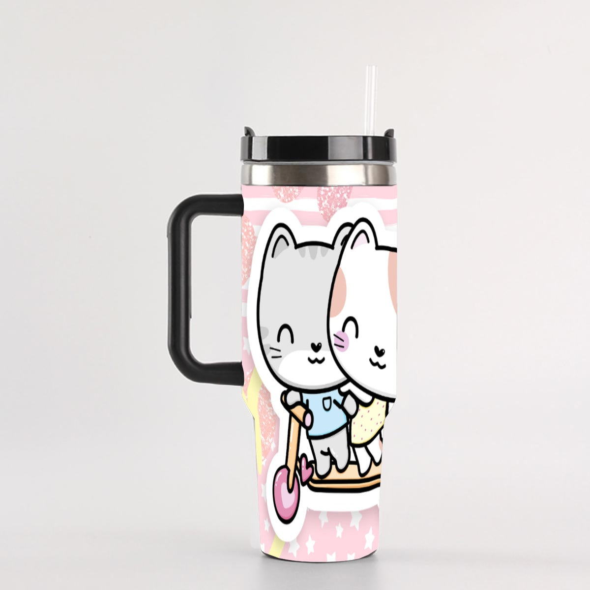 Tumbler -TazaContigo Me Dan Ganas de Vivirlo Todo – Colección San Valentin