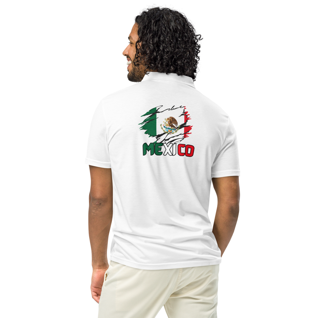 Polo México Patriótico Gildan 8800 DryBlend®