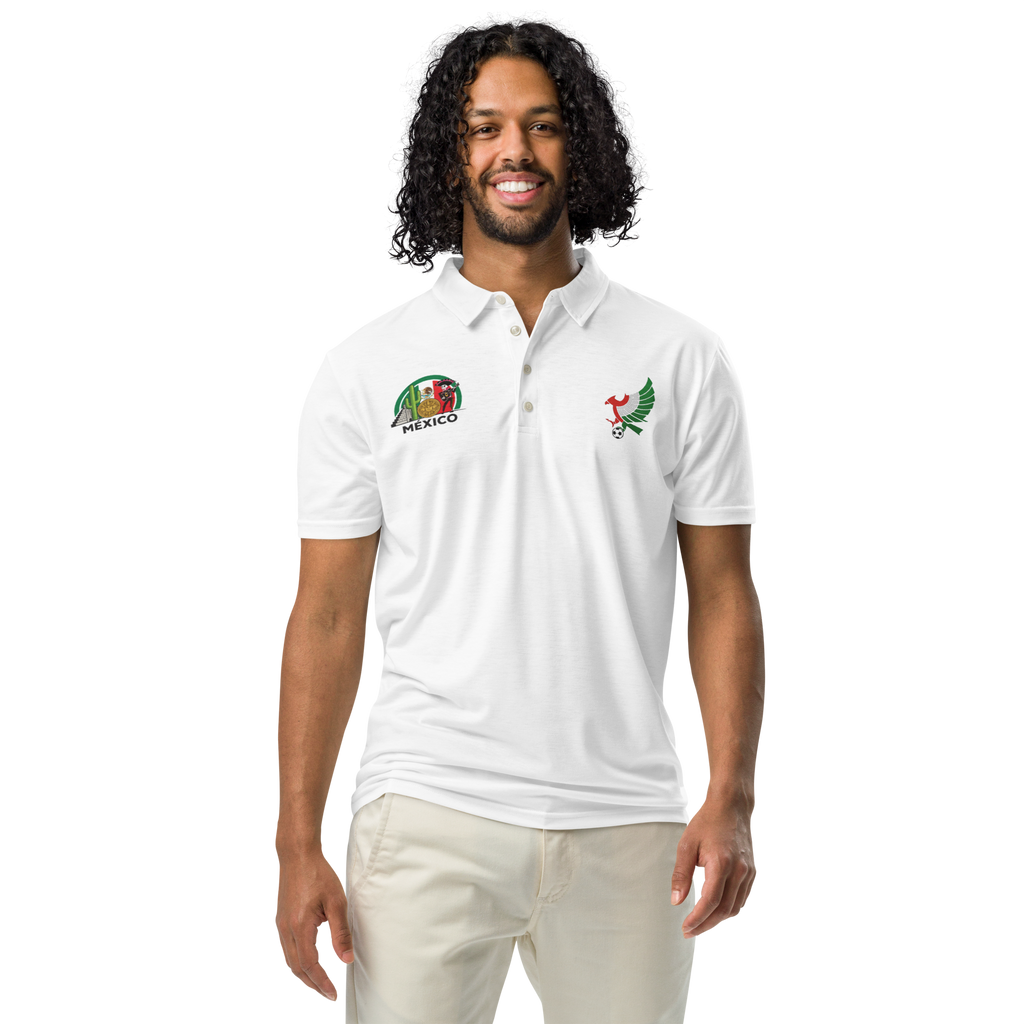 Polo México Patriótico Gildan 8800 DryBlend®