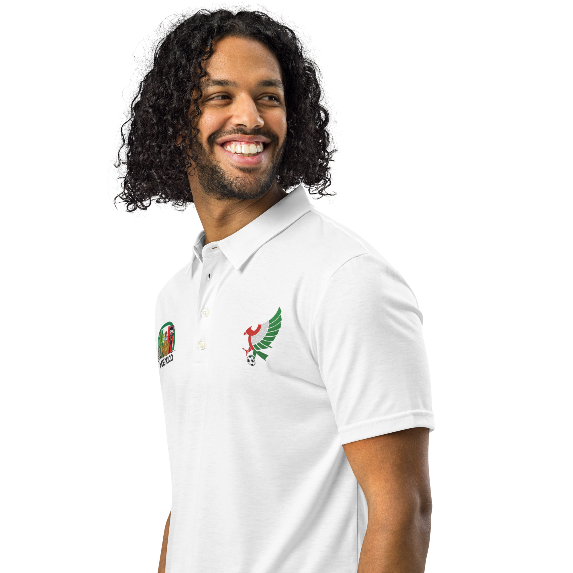 Polo México Patriótico Gildan 8800 DryBlend®