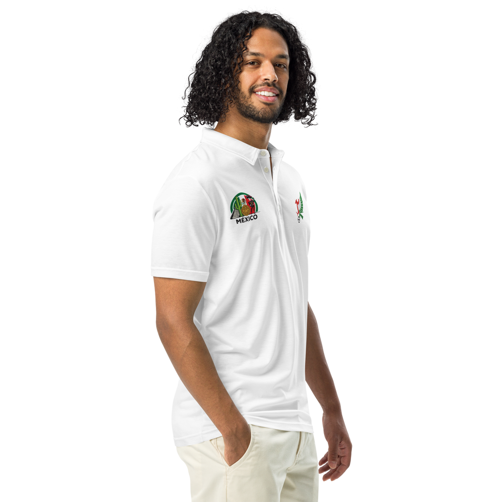 Polo México Patriótico Gildan 8800 DryBlend®