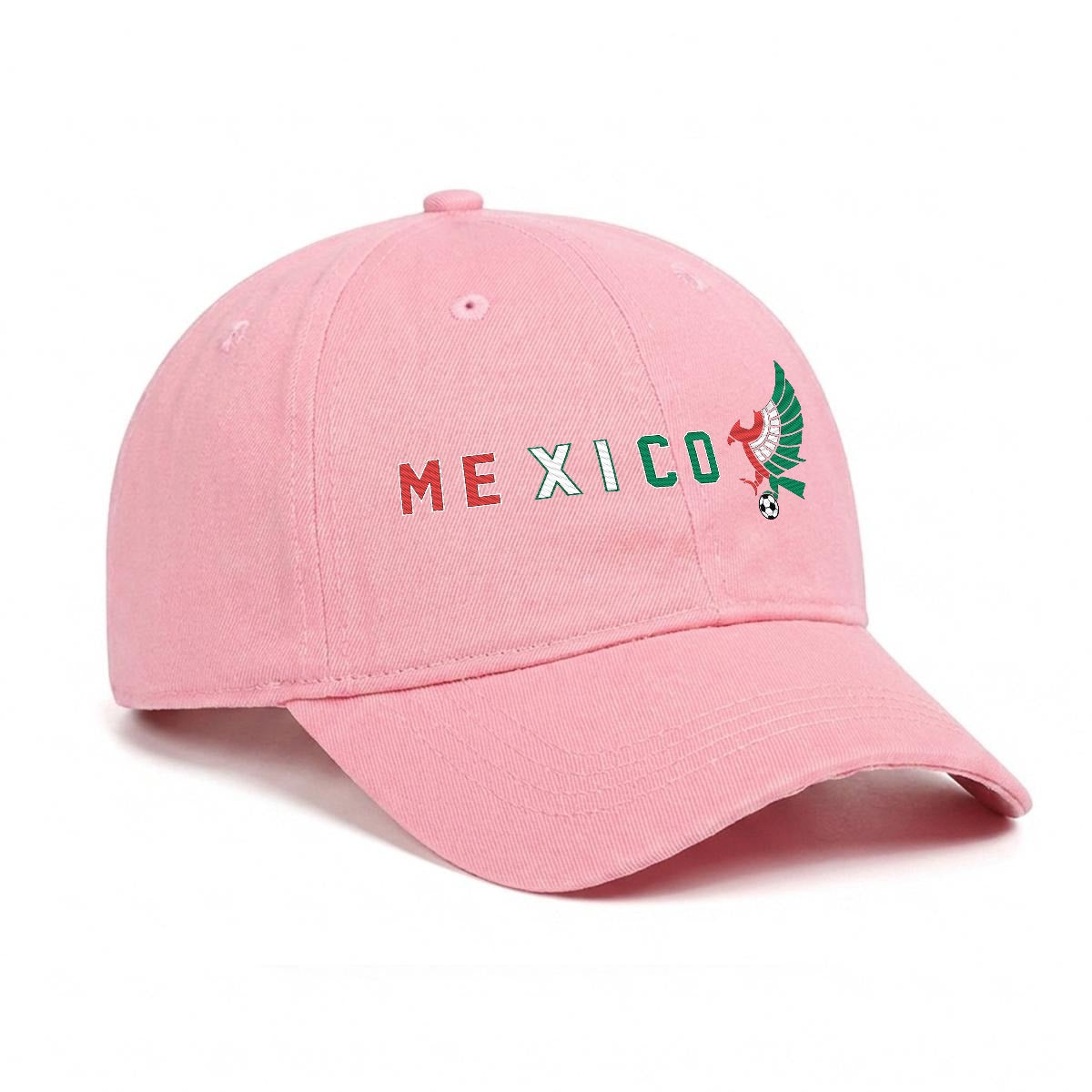 Gorra de México Bordada Premium Estilo Casual Ajustable de Algodón