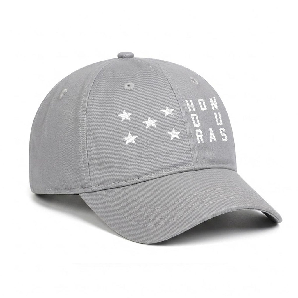 Gorra de Honduras Bordada Premium de Algodón Estilo Casual de Perfil Bajo