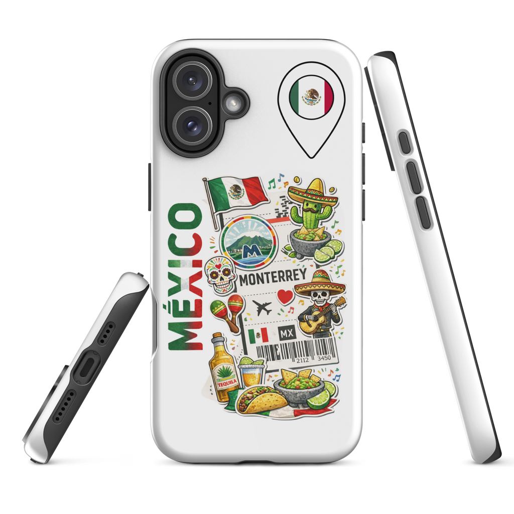 Funda para iPhone Descubre México Monterrey