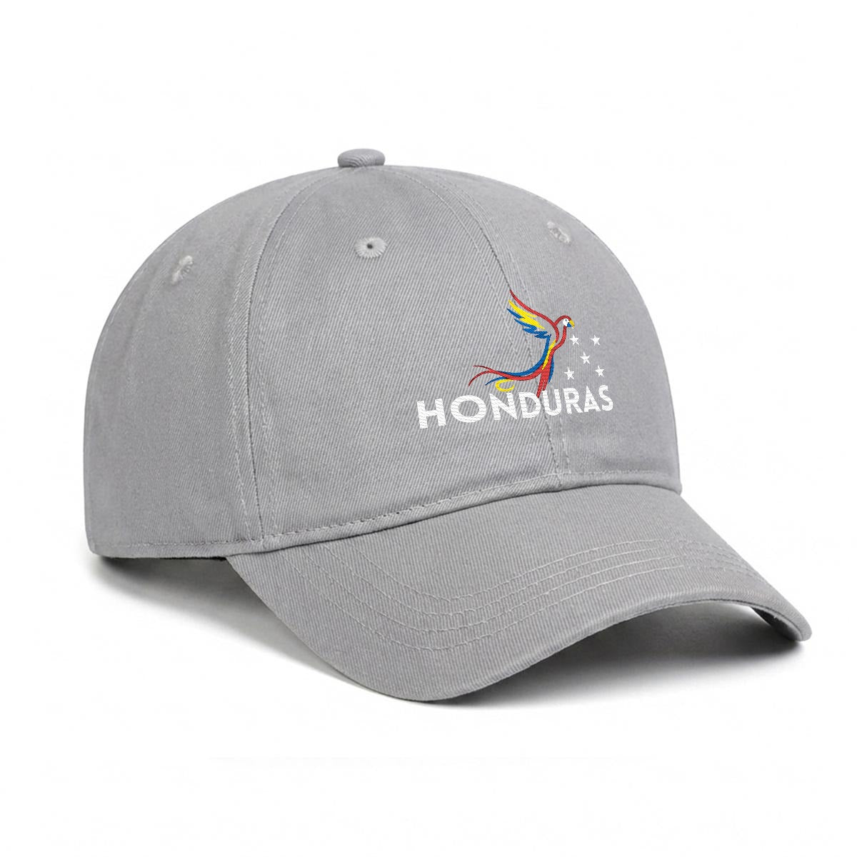 Gorra de Honduras Bordada Premium Guacamaya de Algodón Estilo Casual