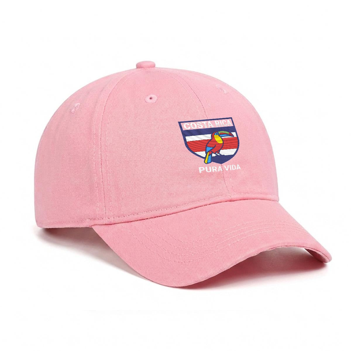 Gorra de Costa Rica Bordada Premium Pura Vida de Algodón Estilo Casual