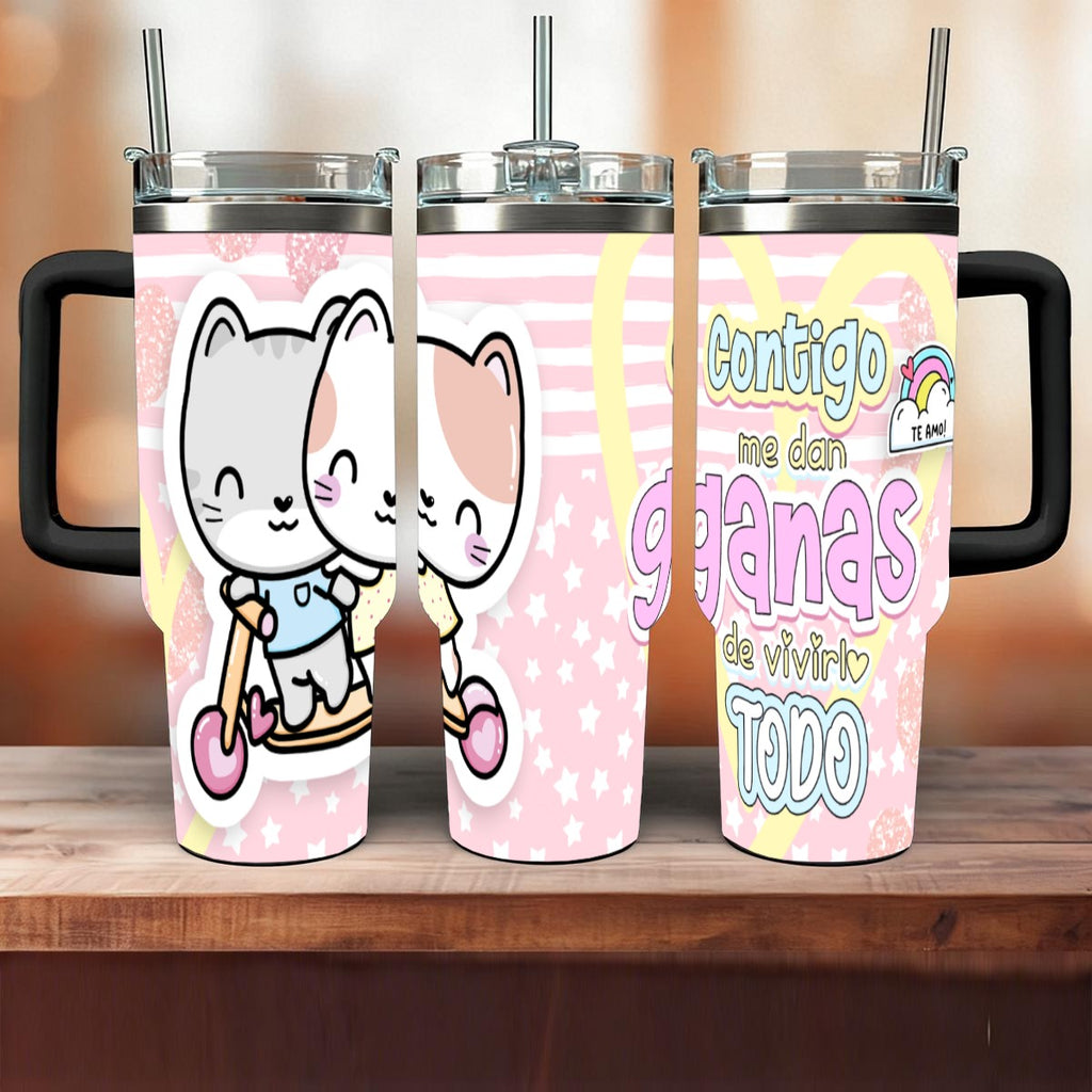 Tumbler -Cup I Want to Experience It All With You – Valentine’s Collection