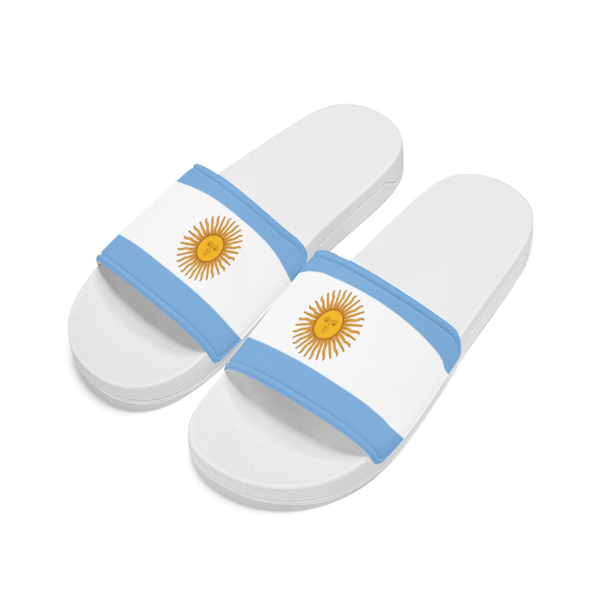 Sandalias Hombre Argentina Antideslizantes Diseño Bandera