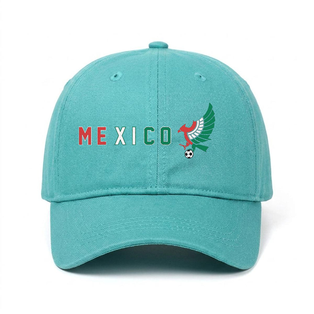 Gorra de México Bordada Premium Estilo Casual Ajustable de Algodón